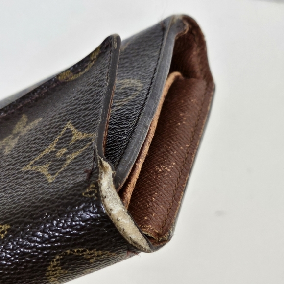 Louise Vuitton Vintage 2001 Brown Monogram Canvas Porte Tresor Long Wallet - Picture 10 of 16